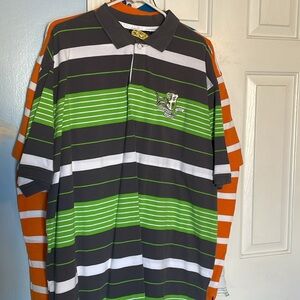 Rocawear 3X men’s polo gray and green